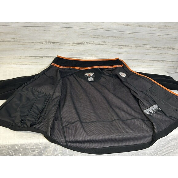 Harley Davidson Women Sz. 1W Plus WINDSTOPPER Fleece Softshell Motorcycle Jacket - Picture 11 of 16